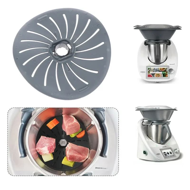 Nylon innovativer Messeraufsatz Messerschutz kompatibel mit Vorwerk Thermomix BIMBY TM5 TM6 TM31 Küchenzubehör