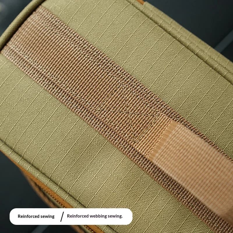 Aufbewahrungstasche für Camping-Geschirr, multifunktionale tragbare Organizer-Tasche für Picknick-Kochgeschirr, Schüsseln und Essstäbchen für Outdoor-Ausflüge