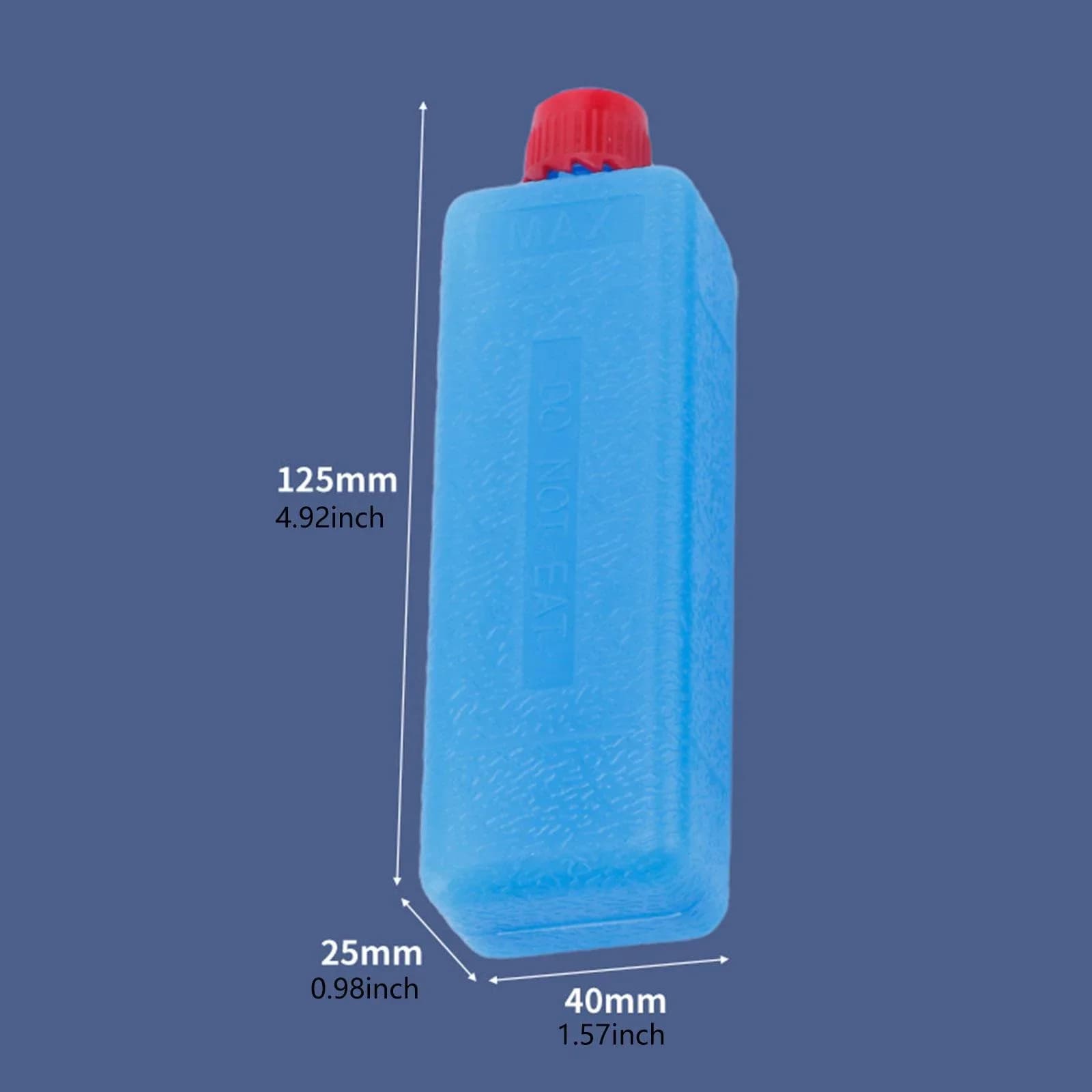 6-12PCS Eisblöcke, wiederverwendbare rechteckige Kühlakkus für Gefrierfach, für Outdoor-Camping, Picknicks, Grillfeste, Reisen
