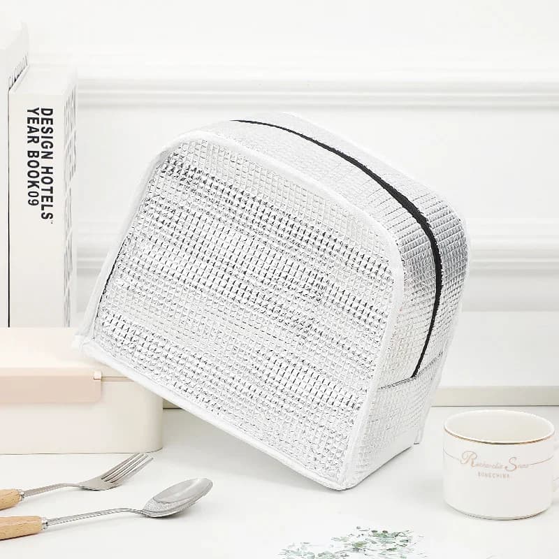 Bunte isolierte Lunch-Tasche mit großem Fassungsvermögen und Aluminiumfolie, verstärkte Bento-Tasche, isolierte Lunch- und Aufbewahrungstasche