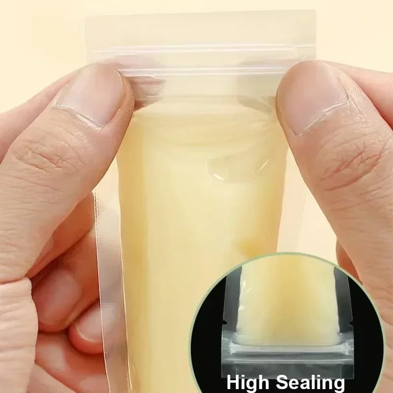 50/100/200er Einweg-Transparente Eis am Stiel-Beutel für Saft, Joghurt, Schokolade, transparente Eisform, Küchenzubehör
