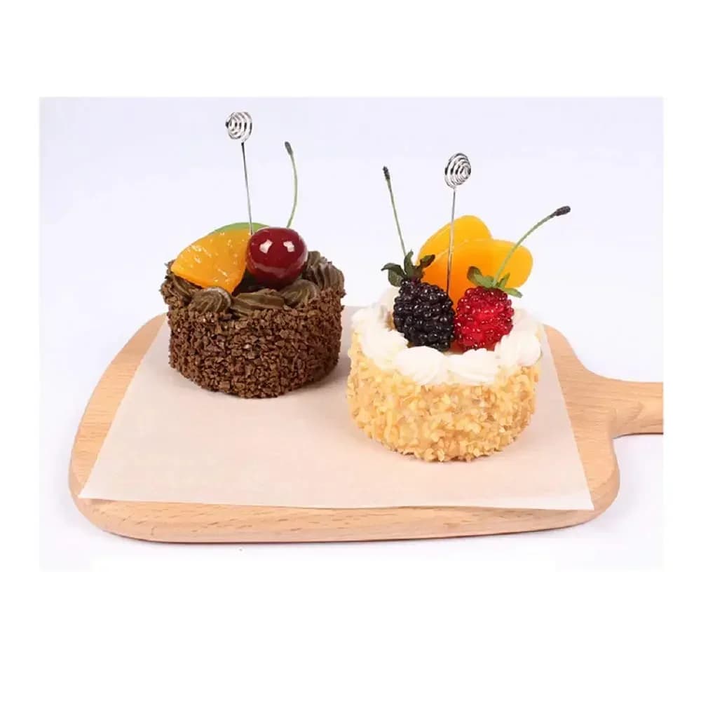 Backpapier-Zuschnitte, Antihaft-Backpapier, vorgeschnitten, zum Backen, Grillen, Air Fryer, Dämpfen, Brot, Cupcake, Keks