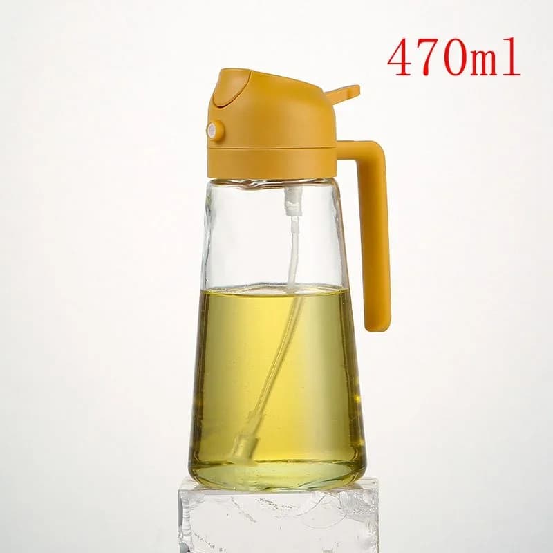 1 Stück Ölsprühflasche 100/200/300/500ml für die Küche, essbares Olivenöl-Sprühfläschchen, vernebelter Öltank, Sprühflasche für Heißluftfritteusen