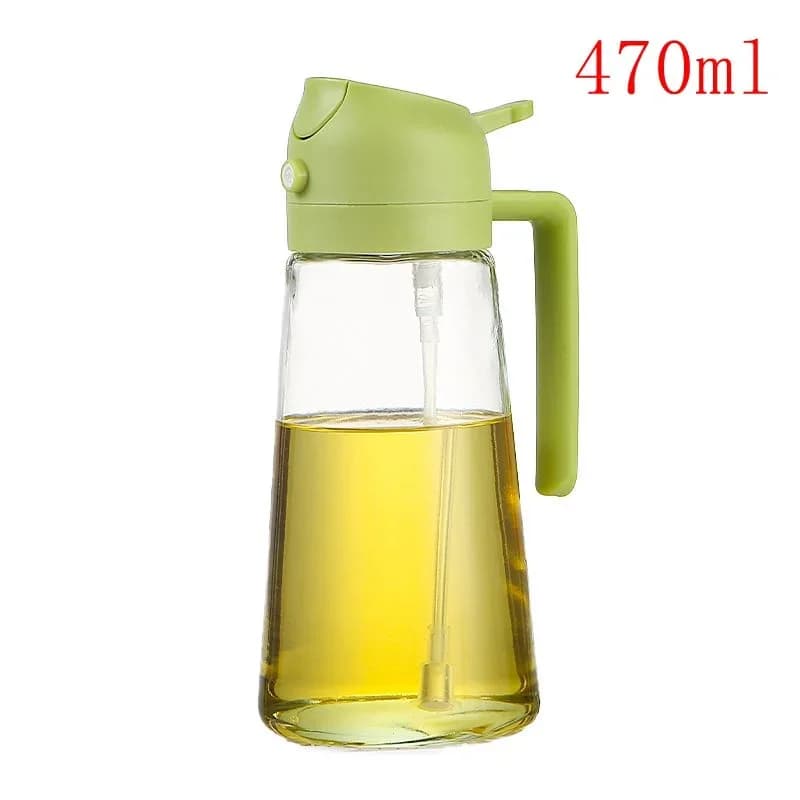 1 Stück Ölsprühflasche 100/200/300/500ml für die Küche, essbares Olivenöl-Sprühfläschchen, vernebelter Öltank, Sprühflasche für Heißluftfritteusen