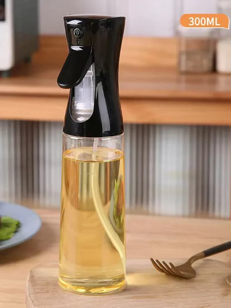 1 Stück Ölsprühflasche 100/200/300/500ml für die Küche, essbares Olivenöl-Sprühfläschchen, vernebelter Öltank, Sprühflasche für Heißluftfritteusen