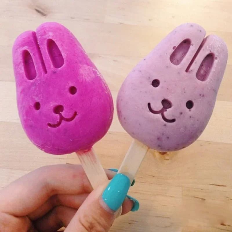 Leeseph Bastelstäbchen Eisstiele Holz-Popsicle-Stick 11.4cm Länge für Eis am Stiel, Getränkeresin-Form, handgefertigte Werkzeuge