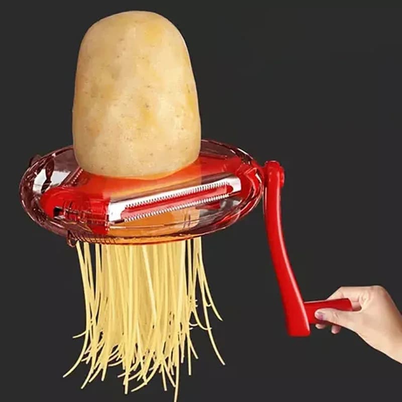 1/3PCS 3-in-1 Magic Trio Schäler-Set, Slicer, Shredder, Schäler, Julienne-Schneider, Multischälklinge, Zester, Reibe, Küchenwerkzeug-Zubehör