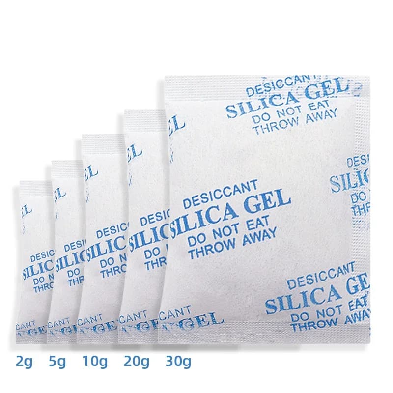 2/5/10/20/30g-Packung ungiftiges Silicagel-Trockenmittel, feuchtigkeitsabsorbierender Beutel für Küche, Raum und Wohnbereich