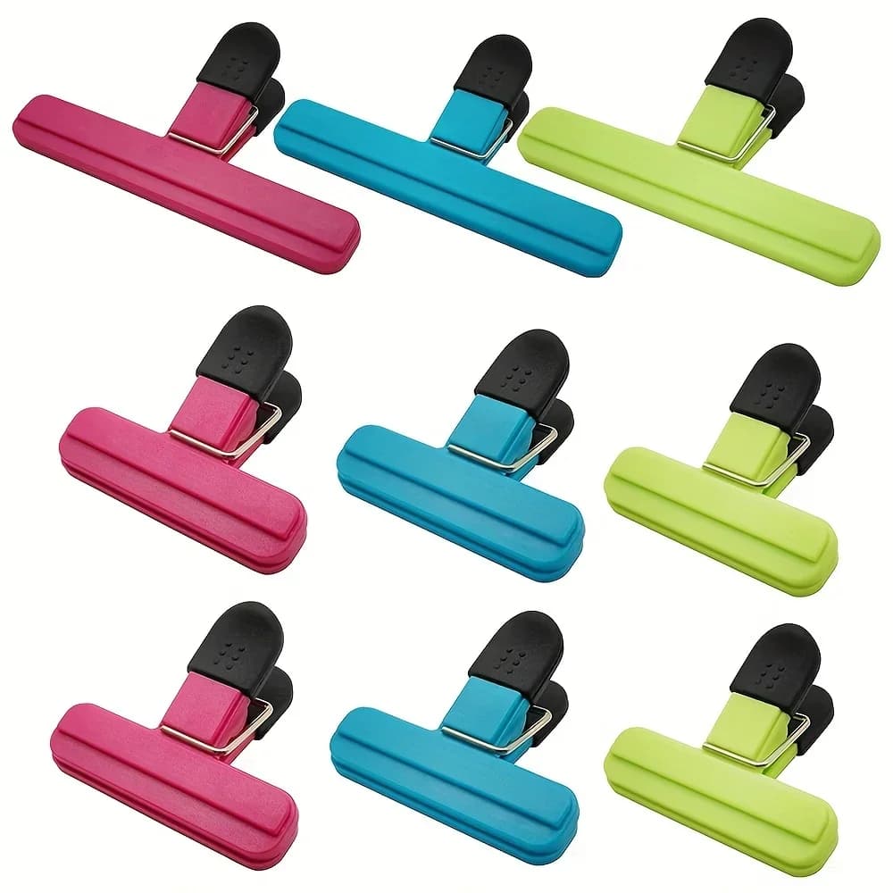 Schwere Mehrzweck-Beutelclips, langlebige Küchen-Snack- und Lebensmittelbeutel-Clip-Verschlüsse, Aufbewahrungshelfer für Frische und sicheren Verschluss