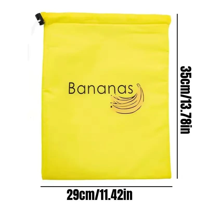 1/2/3/5pcs gelbe Bananen-Aufbewahrungsbeutel, Salat-Aufbewahrungsbeutel, verhindert Gerüche, 2 Wochen frisch haltend, Bündel, isolierte Aluminiumfolienbeutel