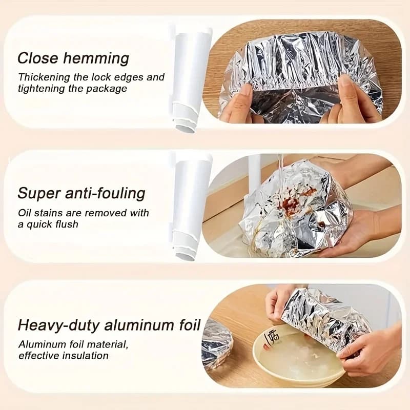 10/100pcs Aluminiumfolien-Abdeckung, hitzebeständiger Isolierdeckel für Schüsseln und Teller, hält Lebensmittel warm und frisch, Frischhaltefolie in Lebensmittelqualität