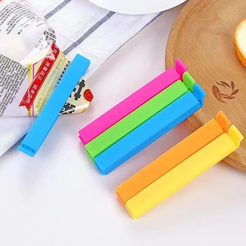 5-30pcs bunte Verschlussclips, feuchtigkeitsdichter Frischhalte-Snackbeutel-Verschlussclip für Plastiktüten, wiederverwendbares Küchenzubehör