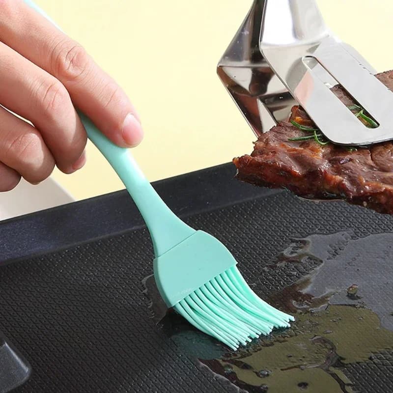 Silikon-Ölpinsel in Lebensmittelqualität, BBQ-Grillpinsel, Küchen-Pfannkuchenpinsel, Öl- und Saucenpinsel, kleines Küchenwerkzeug